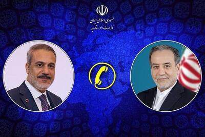  گفت‌وگوی تلفنی عراقچی و فیدان