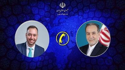  گفت‌وگوی تلفنی وزرای امور خارجه جمهوری اسلامی ایران و بلژیک