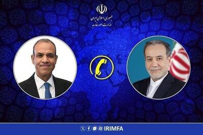  گفت وگوی تلفنی وزرای امور خارجه ایران و مصر