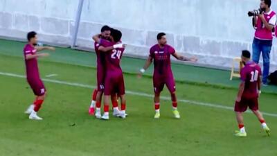  خلاصه بازی نساجی 2-0 داماش