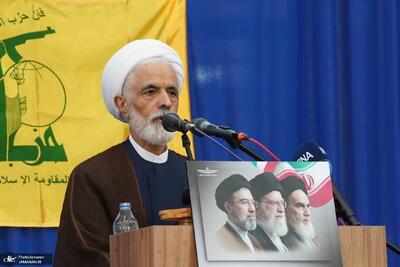  معاون حقوقی رئیس جمهور: امام دو درس بزرگ غدیر و عاشورا، را در انقلاب اسلامی متجلی کردند/ انقلاب، پایگاه منافع آمریکا در منطقه را فرو ریخت/ دولت با مدیریت و برنامه‌ریزی مناسب مانع تحقق سناریوی دشمن شد