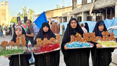  کاروان شادی غدیر در بافت قدیم‌ بوشهر برگزار شد