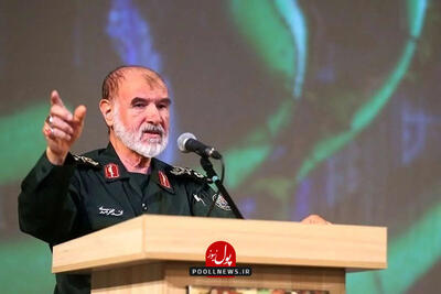  معاون قرارگاه خاتم‌الانبیا: حتی اگر هیچ چیز نداشته باشیم با سنگ به جنگ آمریکا می‌رویم/ هنوز همه برگ‌های برنده خود را رو نکرده‌ایم