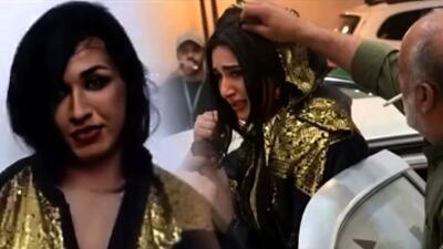  فیلم حیرت آور/ حضور مرد زن نما در میهمانی خصوصی زنان / هم کلاه گیسش  هم لباس های زنانه اش را درآوردند! / چه نیتی داشت ؟!