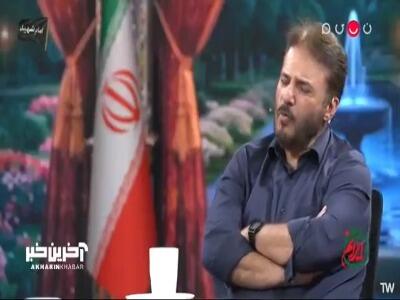  اشک های سید جواد هاشمی با یاد واقعه کربلا