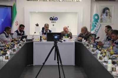  بازدید رئیس هیات‌عامل فولاد مبارکه از فولاد سنگان
