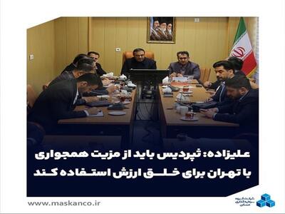  ثپردیس  باید از مزیت همجواری با تهران برای خلق ارزش استفاده کند