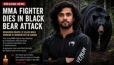  مرگ تلخ مبارز MMA با حمله خرس سیاه!