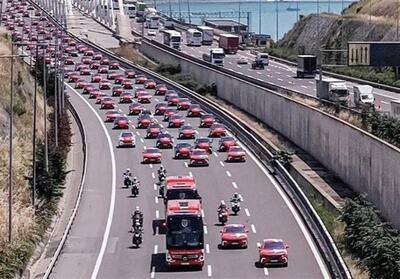  بدرقه خاص تیم ملی ترکیه برای جام جهانی 2026 - تسنیم