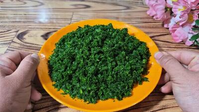 با نیم کیلو سبزی معجزه کن ! طر تهیه یک خوشمزه اقتصادی و آسان