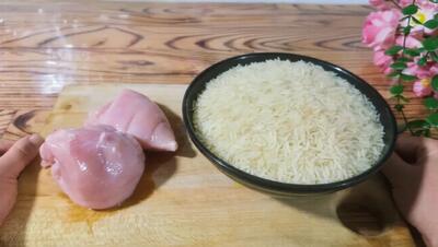  طرز تهیه یک غذای خوشمزه برای 5 نفر فقط با 200 گرم مرغ