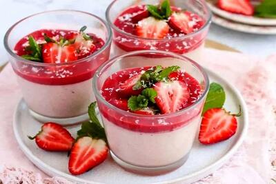  این دسر خوشمزه بعد از غذا می‌چسبد