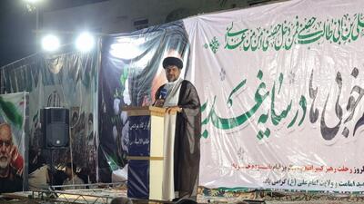  امام جمعه گناوه: امام خمینی (ره)  احیاگر فرهنگ ولایت در عصر حاضر بود