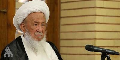  ویدئو: انتقال پیکر حضرت آیت الله فیاض از بیمارستان به کاظمین