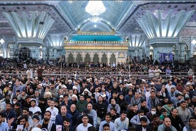  جای خالی قائد امت تا تجدید بیعت با رهبرانقلاب در سی و هفتمین سالگرد ارتحال امام خمینی +فیلم