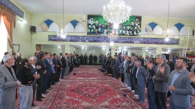  مراسم گرامیداشت سالگرد عروج ملکوتی حضرت امام خمینی (ره) در هریس + عکس و فیلم