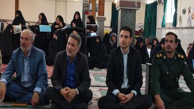  تجدید پیمان با آرمان‌های معمار کبیر انقلاب در مصلی امام رضا (ع) صالح آباد + عکس
