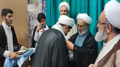  مراسم عمامه گذاری طلاب در مرند