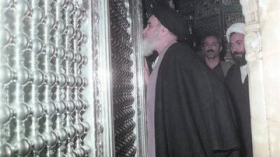  روایتی از خدمت امام خمینی (ره) به زائران امام رضا (ع)