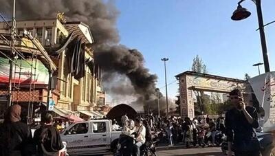 علت ستون دودی که در میدان تجریش دیده شد