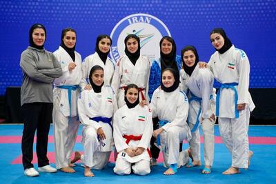  قهرمانی برادران نعمتی و کومیته تیمی بانوان در کاراته آسیا/ تیم مردان نقره گرفت