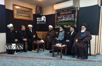  دیدار علما و بزرگان نجف اشرف با فرزند ارشد رهبر شهید انقلاب اسلامی