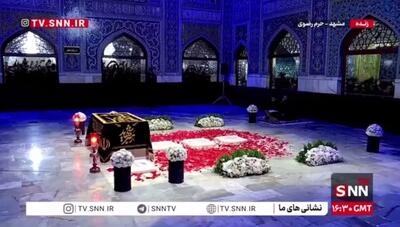  دل بی‌قرار، ز جور فراق رهبر جان‌فدا دم می‌زند