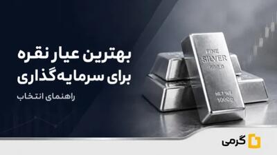 بهترین عیار نقره برای سرمایهگذاری، راهنمای انتخاب بر اساس خلوص