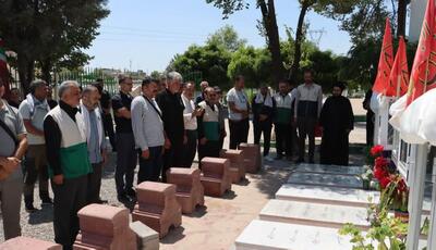 خوی، آخرین ایستگاه زائران ترکیهای رهبر شهید پیش از بازگشت
