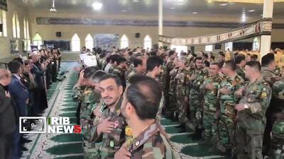  گرامی‌داشت رهبر شهید انقلاب در پادگان عجب شیر