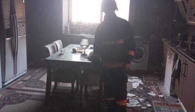  حریق گسترده در سمنان؛ حادثه بدون مصدوم بود
