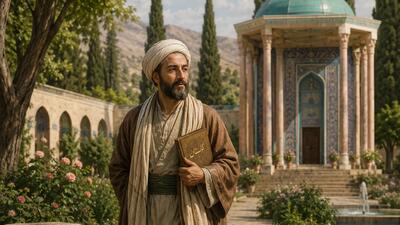 با سعدی در گلستان : نه عجب، کاو چو خواجه حکم کند / واین کشد بارِ ناز چون بنده (+صدا)