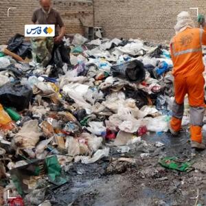  خروج ۶۰ تن زباله از یک خانه در بجنورد!