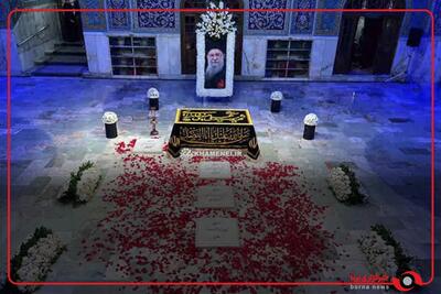 سومین شب مراسم بزرگداشت رهبر شهید انقلاب و شهدای خانواده ایشان در حرم مطهر امام رضا علیهالسلام ۱۴۰۵/۴/۲۱