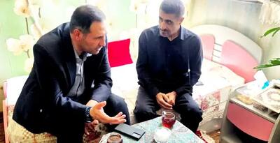  مدیر کل امور مالیاتی استان قزوین از پیشکسوت رسانه استان عیادت کرد