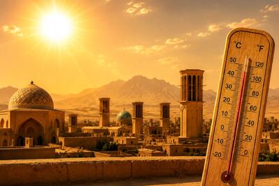  احتمال شکستن رکورد تاریخی گرمای کاشان در این هفته