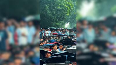  وقتی عشق به آرژانتین حتی زیر باران هم مرز نمی‌ شناسد