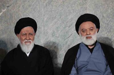  تصاویری از فرزندان رهبر شهید انقلاب در مراسم بزرگداشت | ببینید