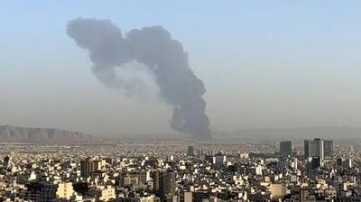  مشاهده دود در شمال تهران