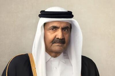  پیکر امیر سابق قطر به خاک سپرده شد + فیلم