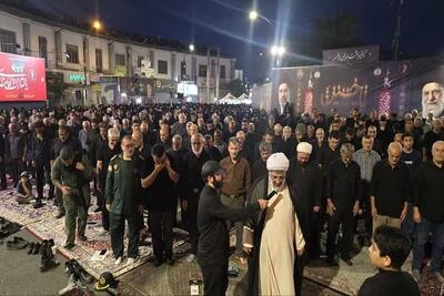 ۱۳۴ شب حضور؛ مازندرانیها همچنان ایستاده پای دفاع از وطن