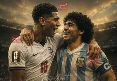 تکرار رکورد مارادونا توسط بلینگام در جام جهانی بعد از ۴۰ سال