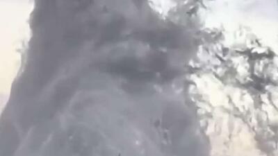  یک اسکاد نادر در پنسیلوانیا فیلمبرداری شد که چرخش آن مانند یک گردباد بود