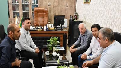  رایزنی مهندسان اداره نوسازی آذربایجان غربی با مدیر آموزش و پرورش سلماس