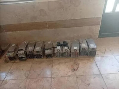  کشف 13 دستگاه ماینر غیرمجاز در قزوین