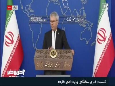  واکنش بقایی به ادعای ترامپ درباره ترور خود و لفاظی علیه ایران