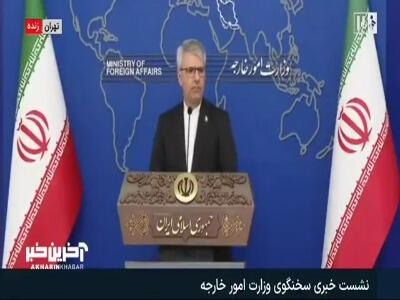 بقایی: ما به هیچ کشوری از منطقه حمله نکردیم و حملات ایران صرفا به مواضع آمریکا در منطقه بوده است