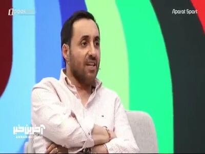  امیرحسین رستمی: وقتی عدالت بین فوتبال و ورزشهای دیگه برقرار نمیشه حرصم میگیرد