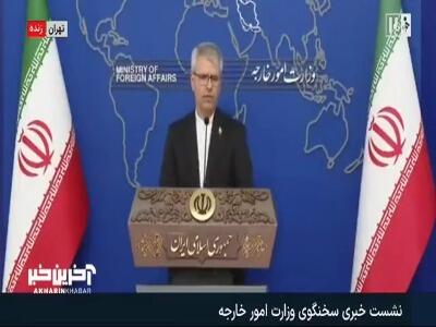  بقایی: ما در مسقط صرفاً دربارهٔ تنگهٔ هرمز با عمان مشورت کردیم