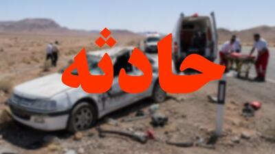 حادثه ترافیکی در محور شهربابک به انار با ۸ مصدوم